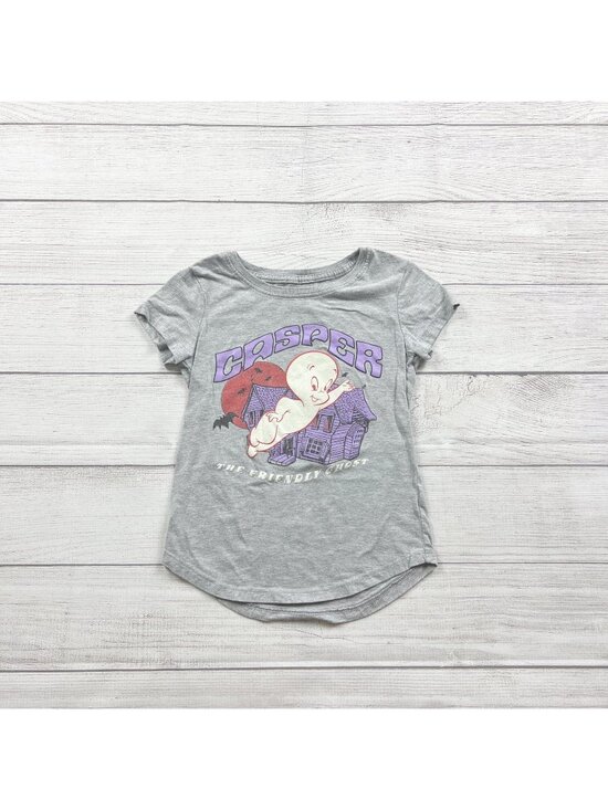Other - Casper The Friendly Ghost Gray Graphic Tee Short Sleeve M 7-8